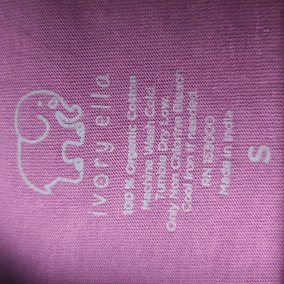 Ivory Ella Purple Short Sleeve Mandala Elephant Patterned Size Small - Picture 4 of 6